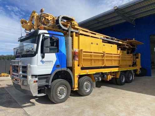 GDR09 Hydrapower HP850 on Mercedes Actros 8×8